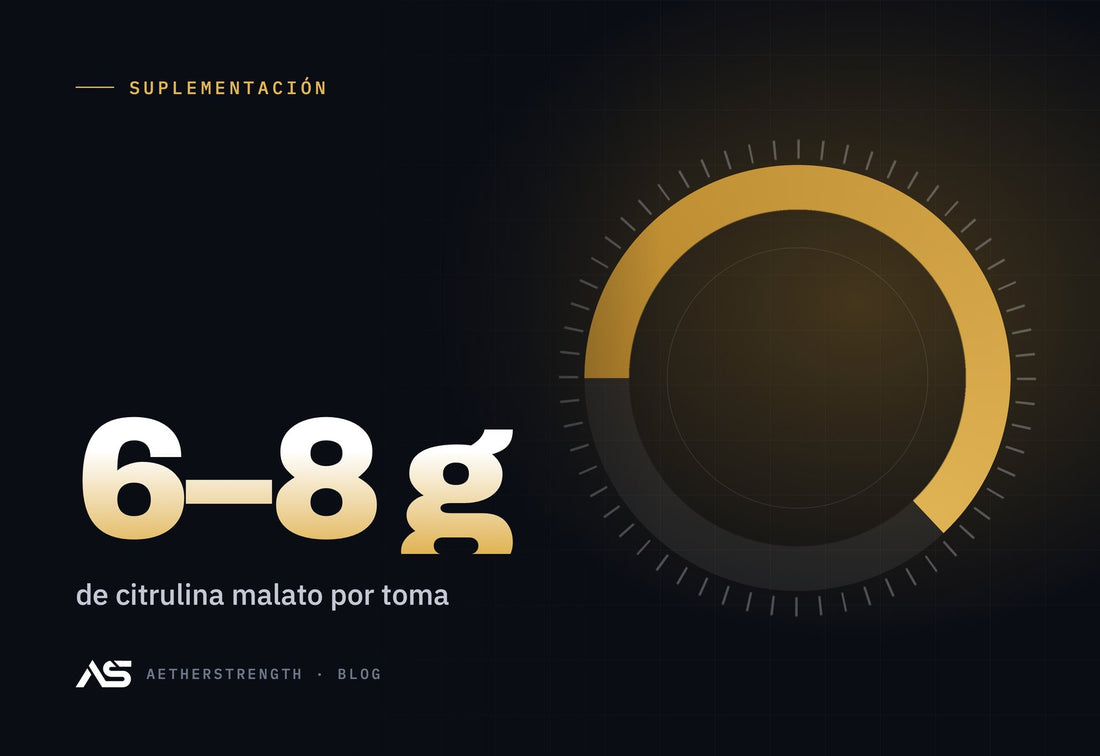 Citrulina malato: ¿mejora el rendimiento y el pump de verdad? · 6–8 g de citrulina malato por toma