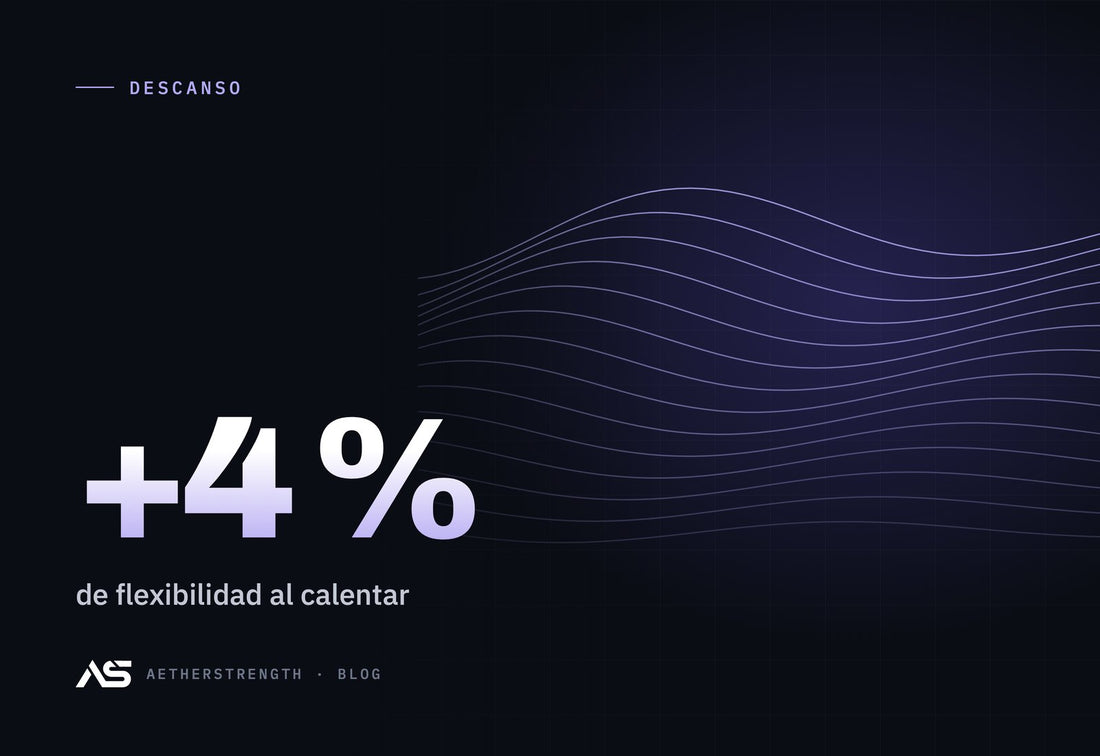 El rodillo de espuma (foam roller): ¿sirve de verdad? · +4 % de flexibilidad al calentar
